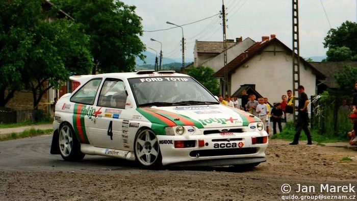 Alessandro Fiorio, Nadia Mazzon, Ford Escort RS Cosworth, Rajd Polski 1998