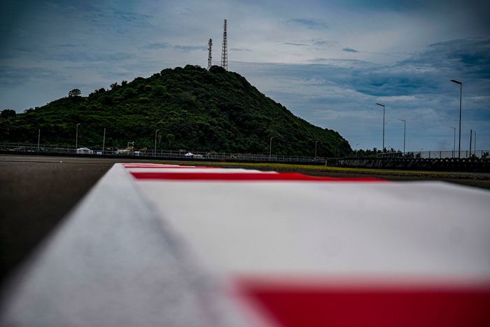 Aspectos de la pista de Mandalika