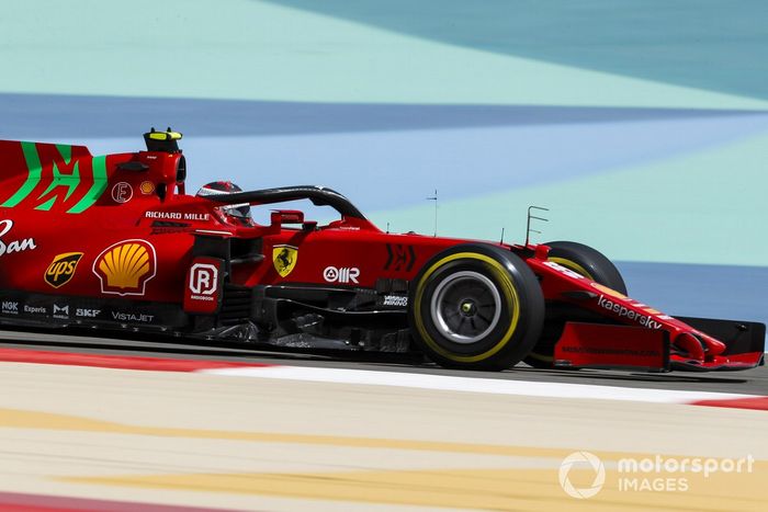 Carlos Sainz Jr., Ferrari SF21 