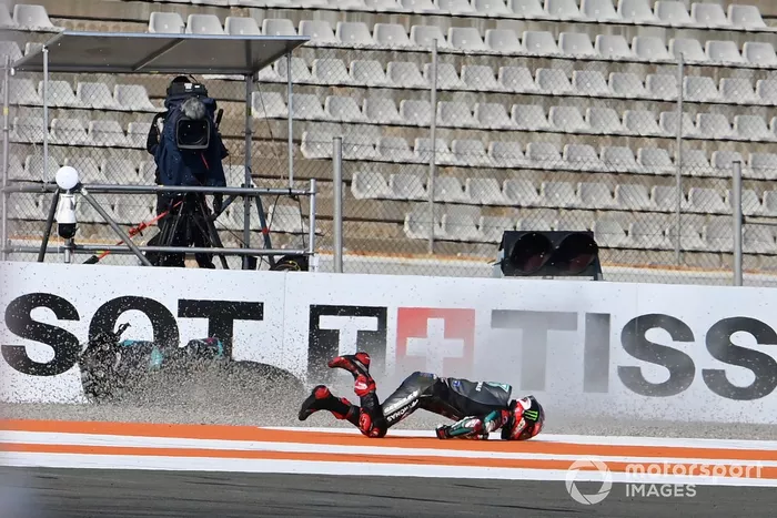 Caída de Fabio Quartararo, Petronas Yamaha SRT 