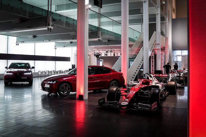 Aspectos de la presentación del Alfa Romeo