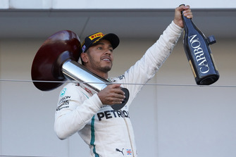 Yarış galibi Lewis Hamilton, Mercedes AMG F1