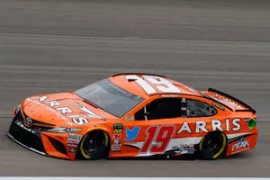 Daniel Suarez, Joe Gibbs Racing, Toyota Camry ARRIS