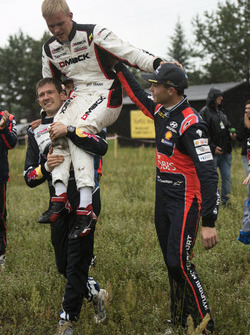 Sébastien Ogier, Volkswagen Polo WRC, Volkswagen Motorsport con Ott Tanak, DMACK World Rally Team e