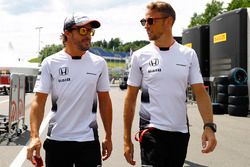 Fernando Alonso, Jenson Button, McLaren MP4-31