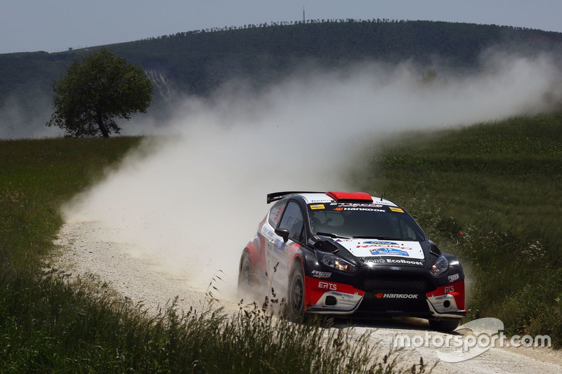 Stefano Baccega e Marco Menchini,Ford Fiesta R R5 EVO, Giesse Promotion