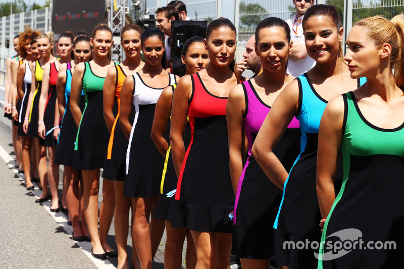 Chicas de la parrilla