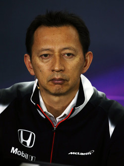 Yusuke Hasegawa, Head of Honda F1 Programme di FIA Press Conference