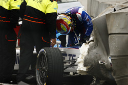 Unfall: Robin Frijns, Amlin Andretti Formula E Team
