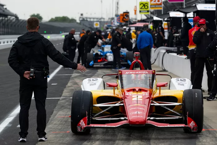  Josef Newgarden, Chevrolet del equipo Penske