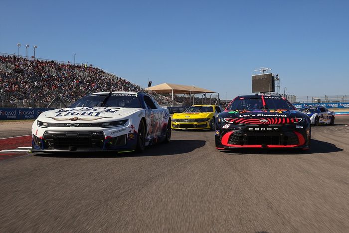 Ross Chastain, Trackhouse Racing, Tyler Reddick, 23XI Racing