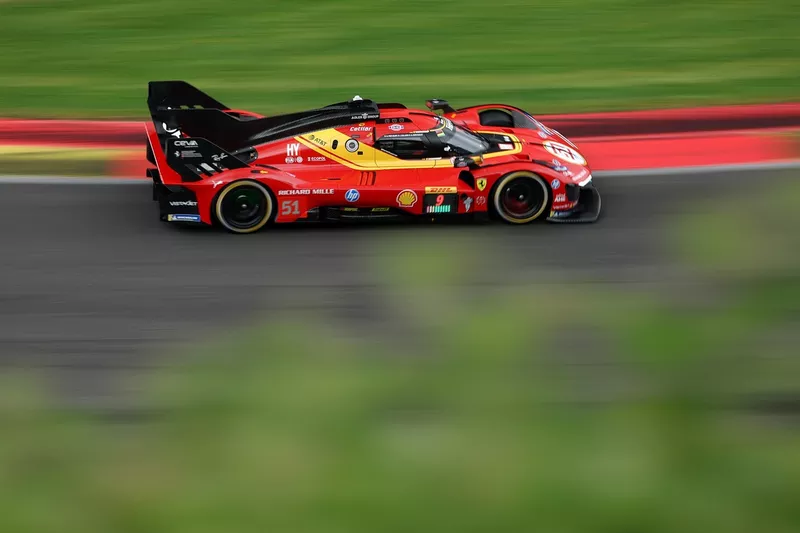 #51 Ferrari AF Corse Ferrari 499P : Alessandro Pier Guidi, James Calado, Antonio Giovinazzi
