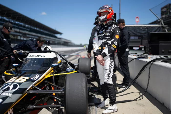  Marcus Armstrong, Meyer Shank Racing w/ Curb Agajanian Honda