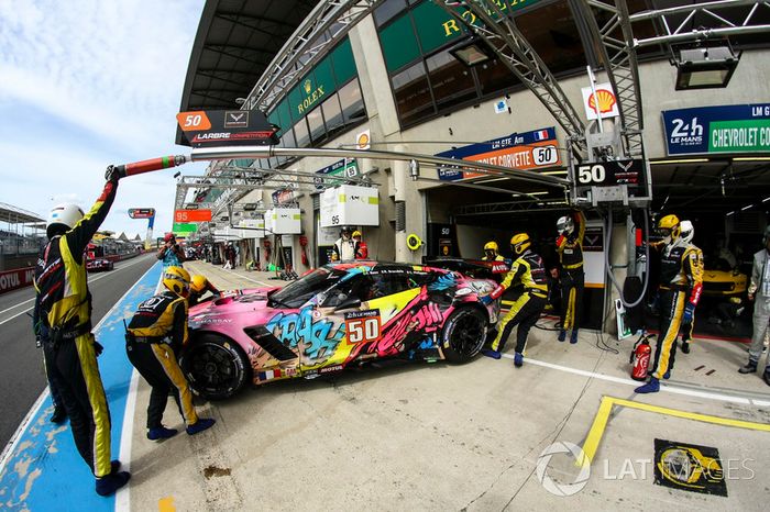 #50 Larbre Competition Corvette C7-Z06: Romain Brandela, Christian Philippon, Fernando Rees