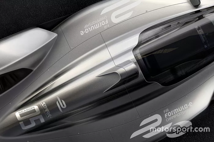Rendu de la Formule E Spark Racing Technology