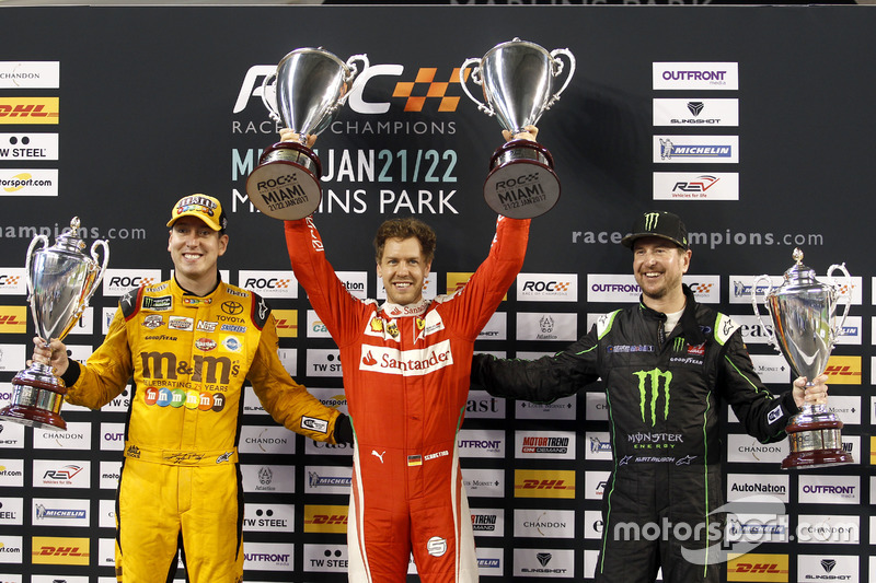 Platz 2 für das Team USA NASCAR mit den Brüdern Kyle und Kurt Busch