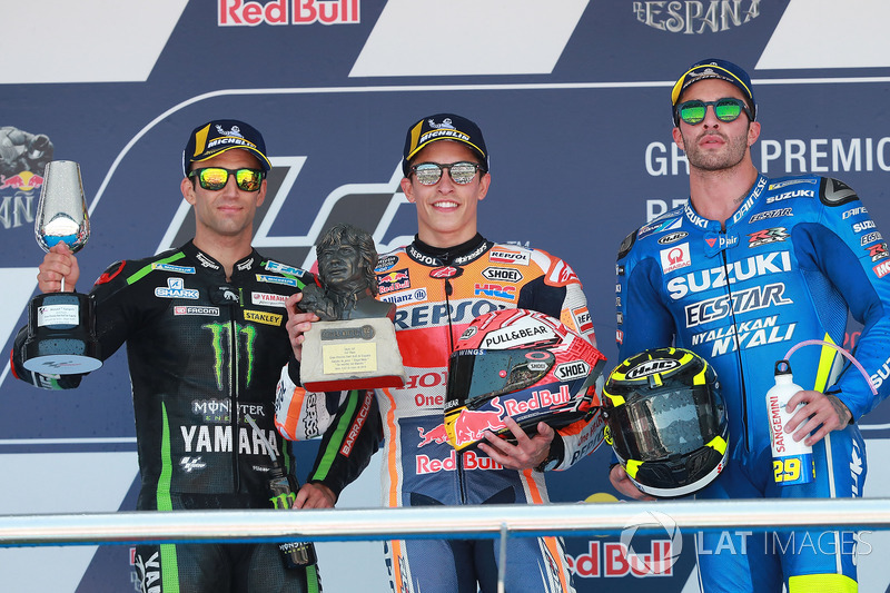 Johann Zarco, Monster Yamaha Tech 3, Marc Marquez, Repsol Honda Team, Andrea Iannone, Team Suzuki MotoGP