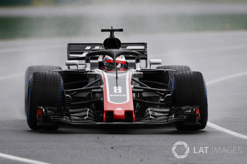 Romain Grosjean, Haas F1 Team VF-18 Ferrari