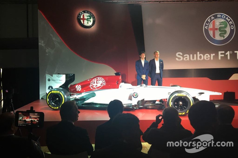 Sauber Alfa Romeo con i piloti 2018 Leclerc ed Ericcson