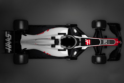 Haas F1 Team 2018 livery