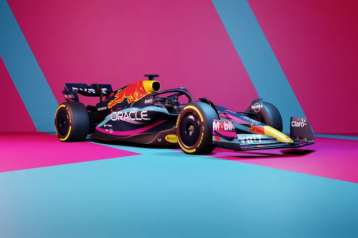 Livrée spéciale de la Red Bull RB19 pour le GP de Miami