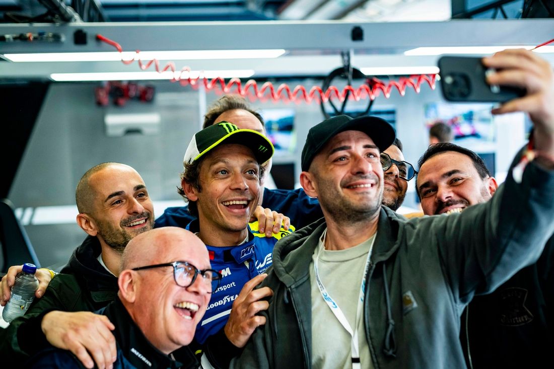 #46 Team WRT BMW M4 LMGT3: Valentino Rossi