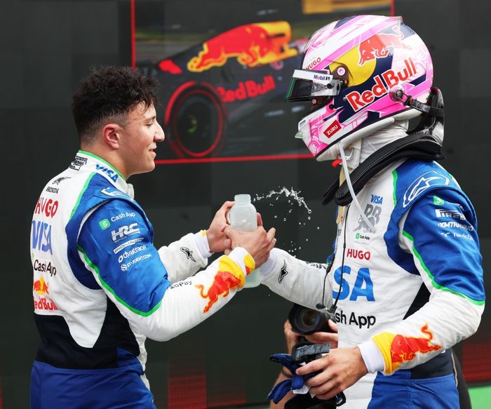 Liam Lawson, Equipo Racing Bulls, Isack Hadjar, Equipo Racing Bulls