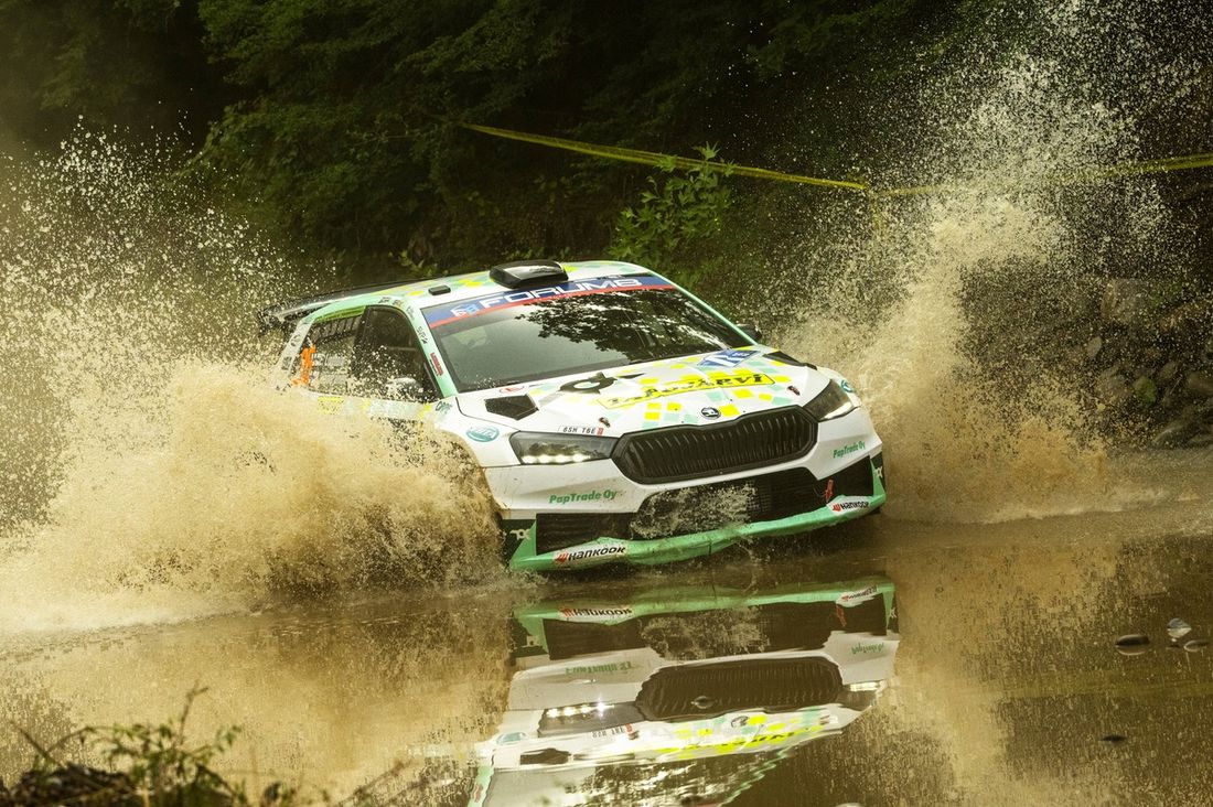 Emil Lindholm, Reeta Hämälainen, Toksport WRT Skoda Fabia Evo Rally2