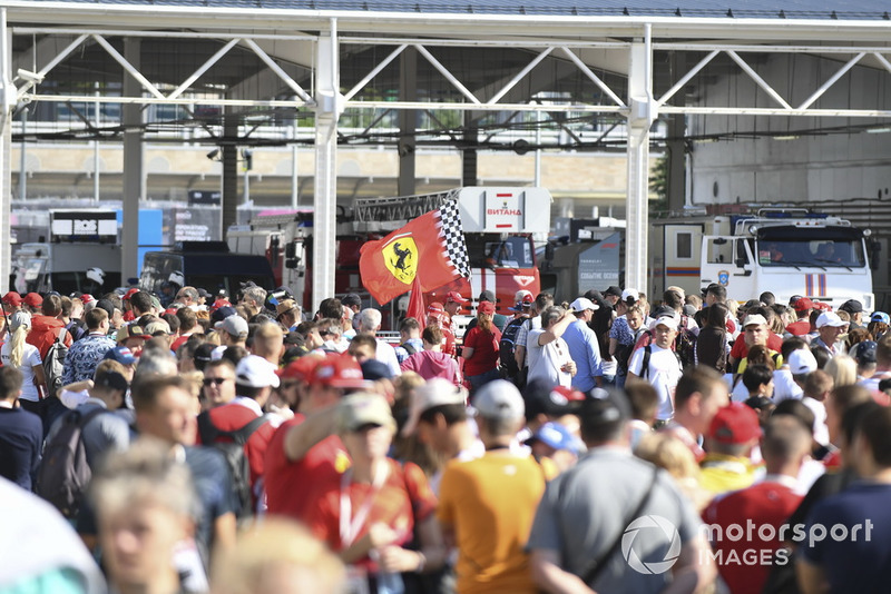 Az Orosz Nagydíj rajongói Szocsiból - F1 2018