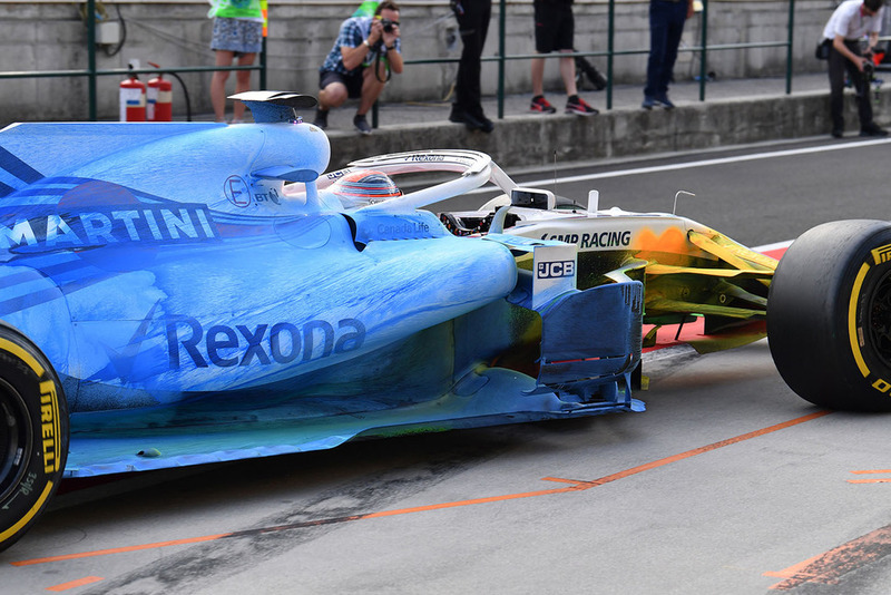 Роберт Кубіца, Williams FW41 із аерофарбою по всій машині