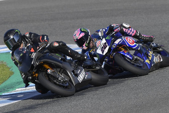 Lewis Hamilton prova la Yamaha Superbike