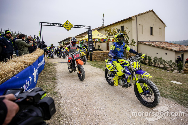 Valentino Rossi in azione