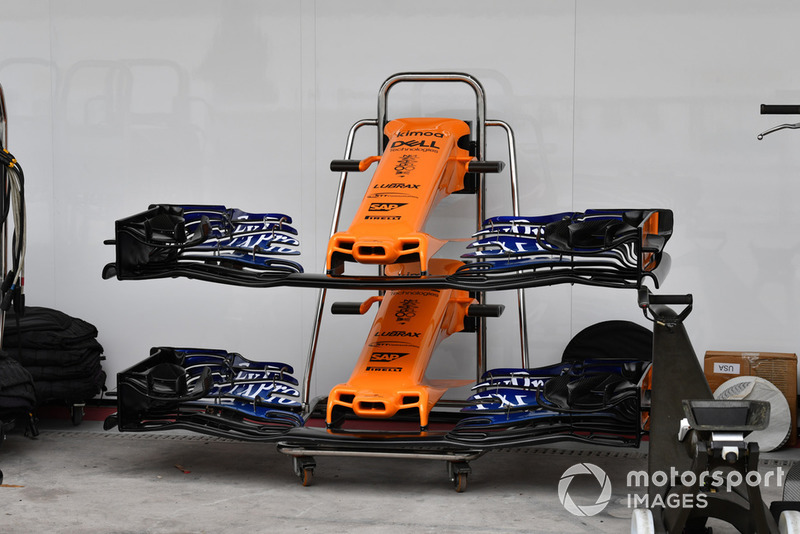 McLaren MCL33, orrkúp és első szárnyok