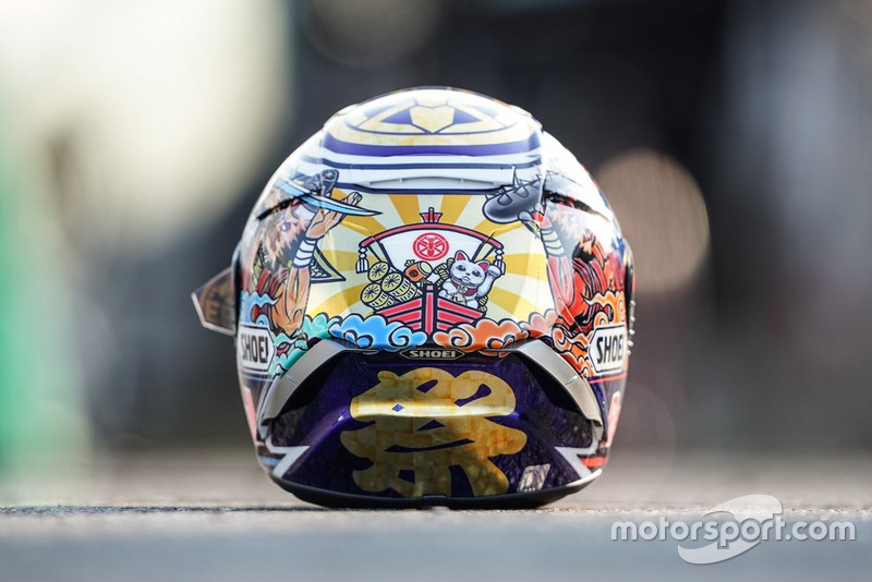 Le casque spécial de Marc Márquez pour le Grand Prix du Japon