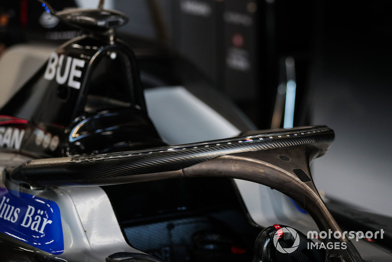 LED Lights along the halo of Sébastien Buemi, Nissan e.Dams