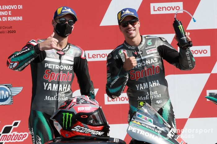 Fabio Quartararo, Petronas Yamaha SRT Franco Morbidelli, Petronas Yamaha SRT