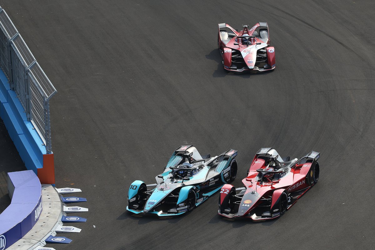 Sam Bird, Jaguar Racing, Jaguar I-Type V, Maximilian Günther, Nissan e.Dams, Nissan IM03