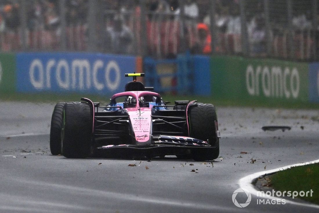 Jack Doohan, Alpine 
awaria