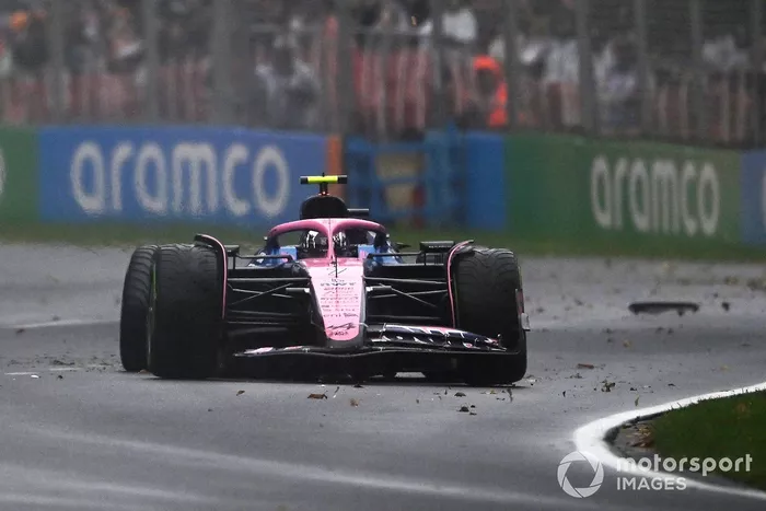 Jack Doohan, Alpine 
awaria