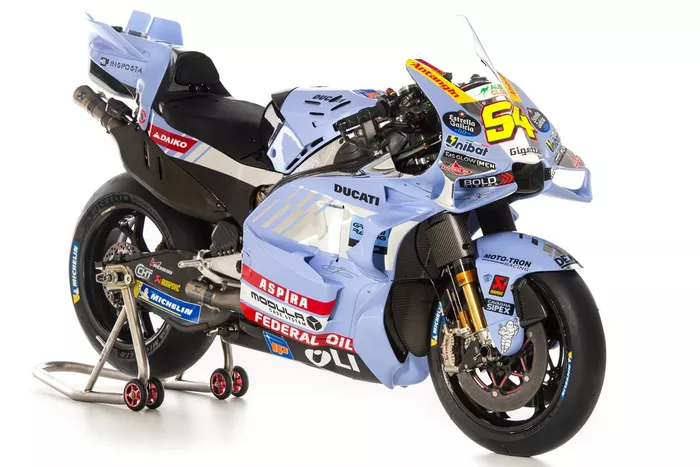 La livrée MotoGP de Gresini Racing