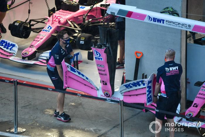 Alerón delantero del Racing Point