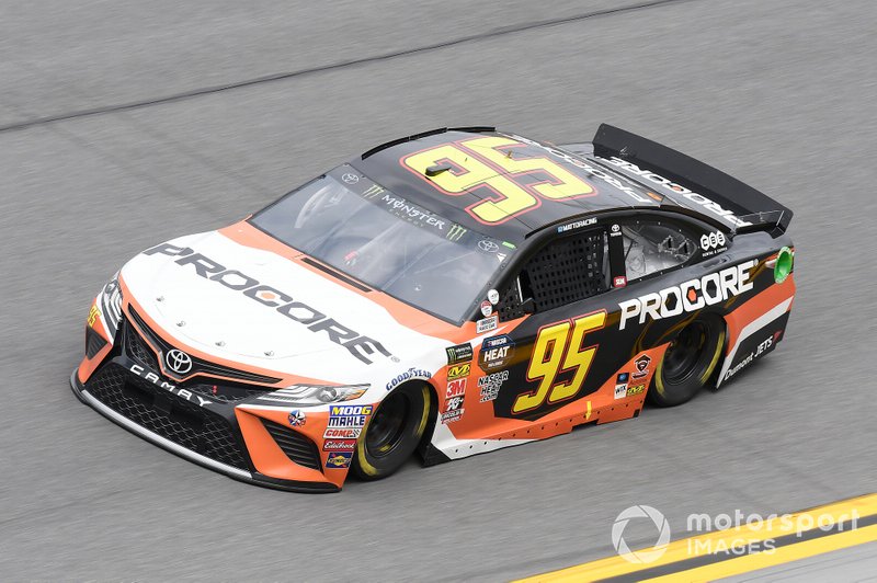 #95: Matt DiBenedetto, Leavine Family Racing, Toyota Camry