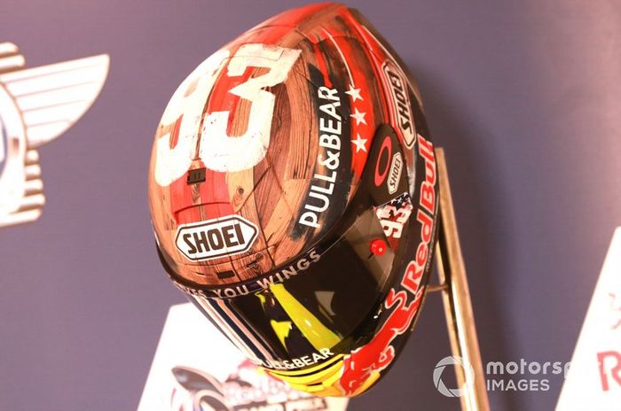 Le casque de Marc Márquez