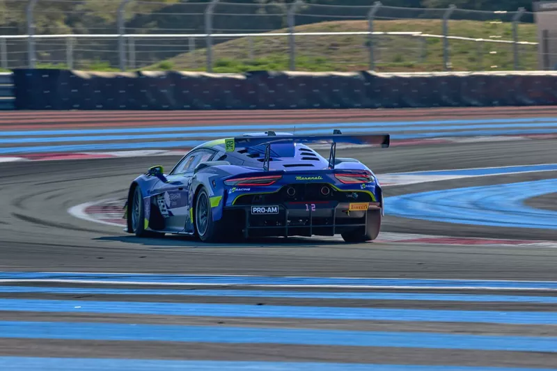 #12 LP Racing, Maserati GT2: Leonardo Gorini, Luca Pirri