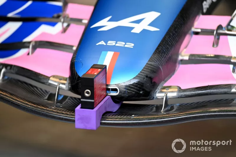 Le nez de l'Alpine A522