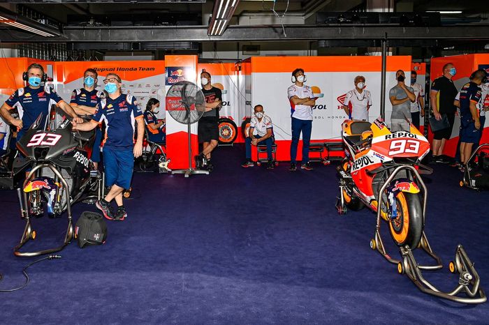 Box de Marc Márquez, Repsol Honda Team