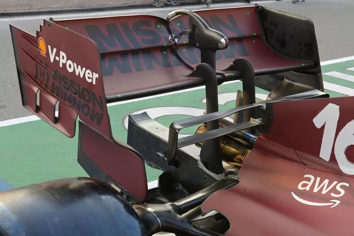 Ferrari SF21 detail