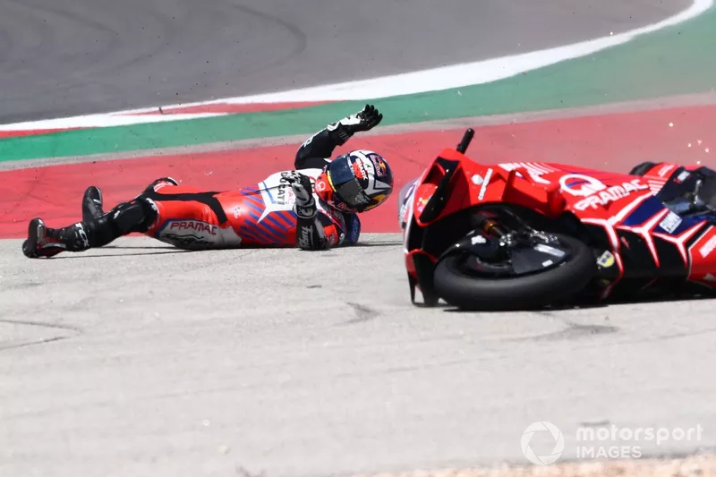 Caída de Johann Zarco, Pramac Racing