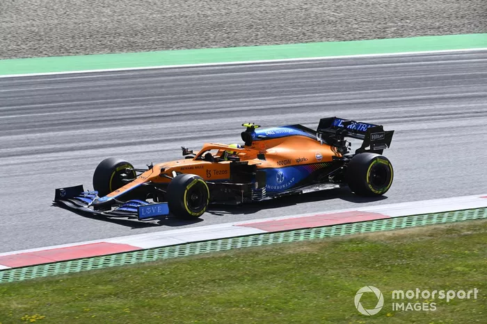 Lando Norris, McLaren MCL35M