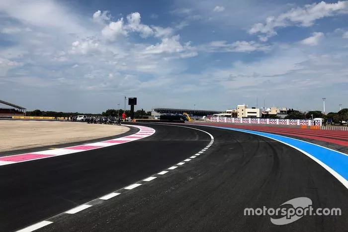 Nova entrada dos boxes em Paul Ricard
